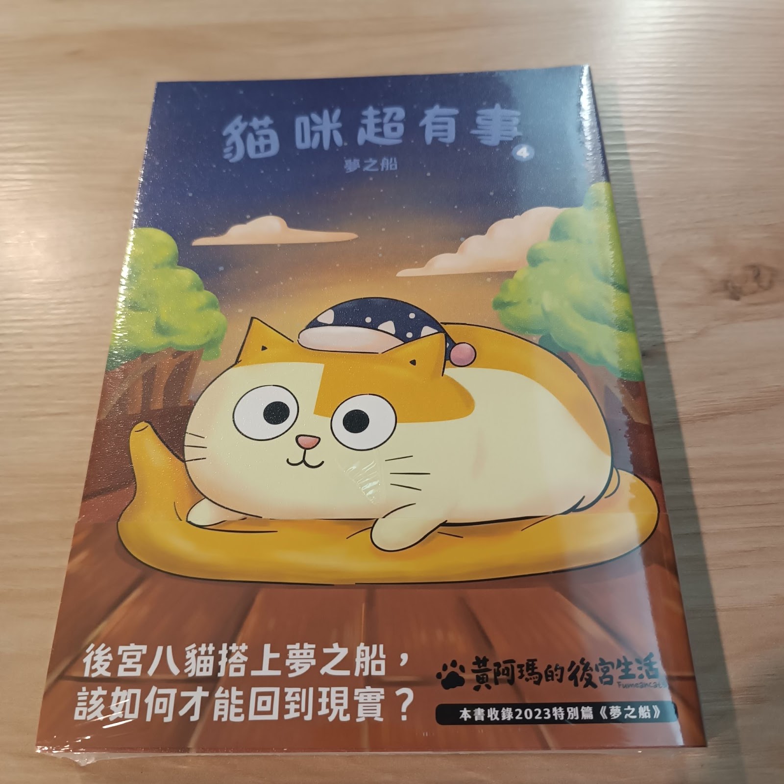 書籍閱讀分享:《黃阿瑪的後宮生活 貓咪超有事4-夢之船》