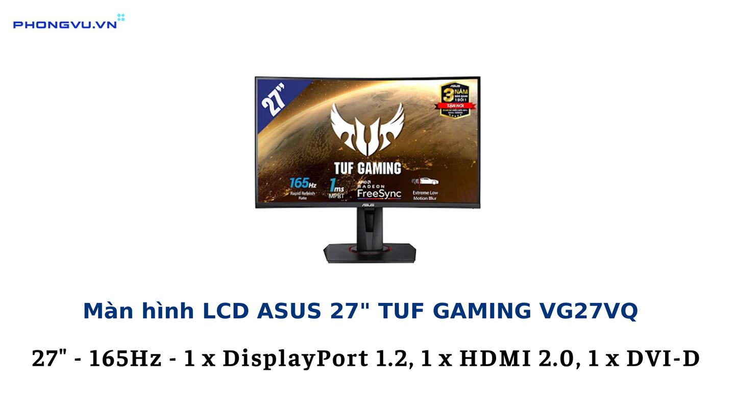 Màn hình chơi game LCD ASUS 27" TUF GAMING VG27VQ