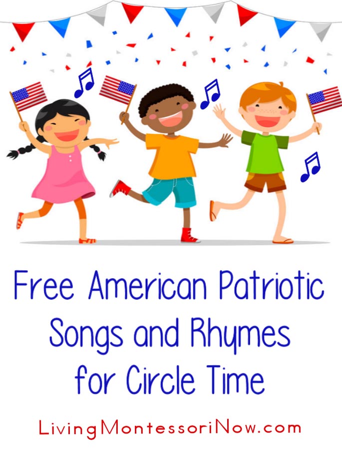 Free American Patriotic Songs and Rhymes for Circle Time