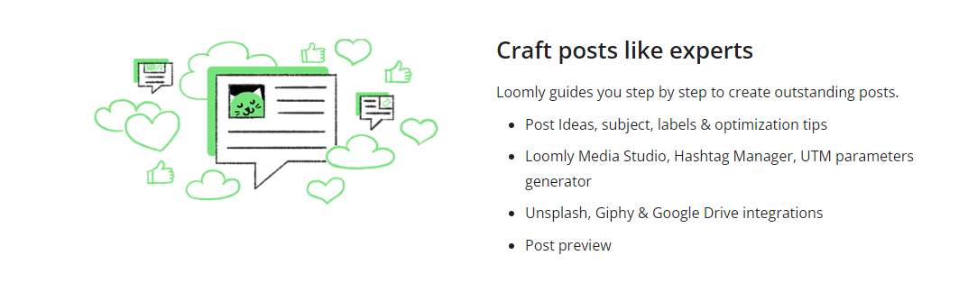 Craft posts like experts with Loomly