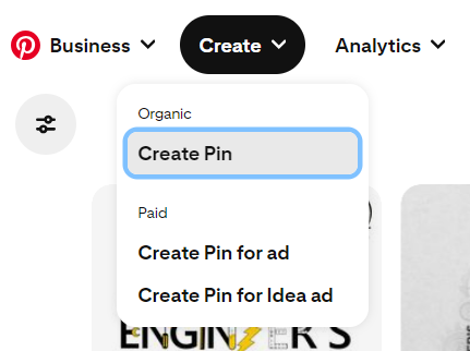 Pinterest Marketing - paid and organic advertisements for pins