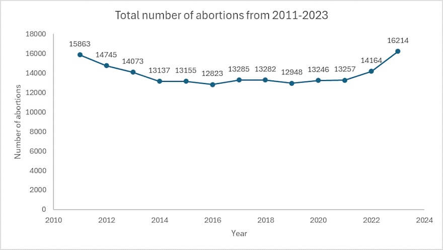 Family First sounds the alarm over 25% increase in abortions since decriminalisation - Centrist