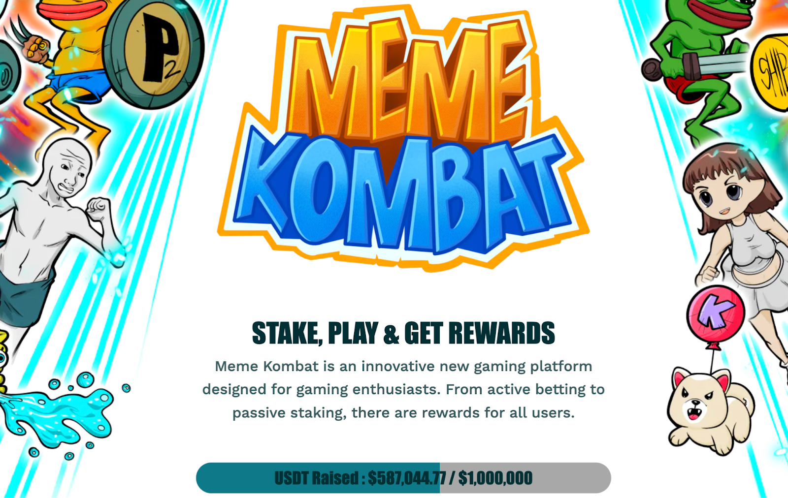 Meme Kombat samler inn over en halv million dollar