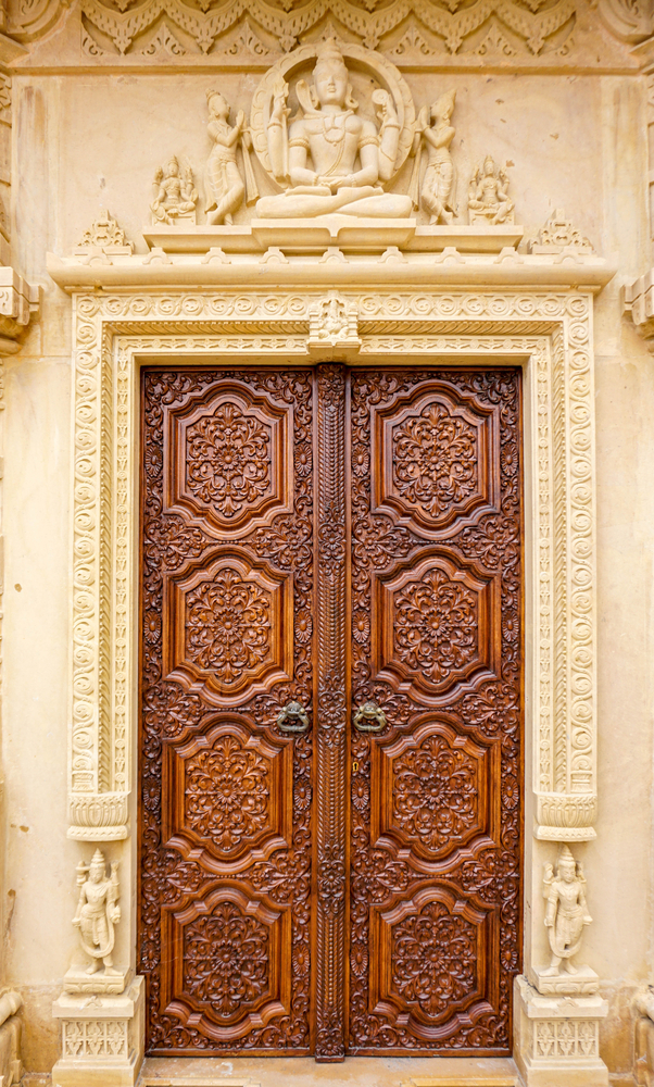 Pooja Room Door Design