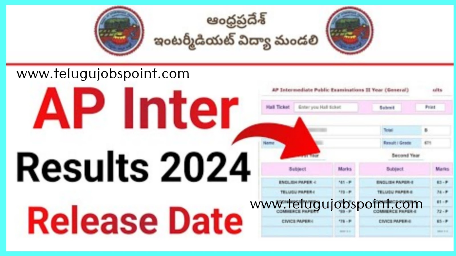 AP Inter Result 2024 ఇంటర్ ఫలితాలు పూర్తి వివరాలు AP Intermediate