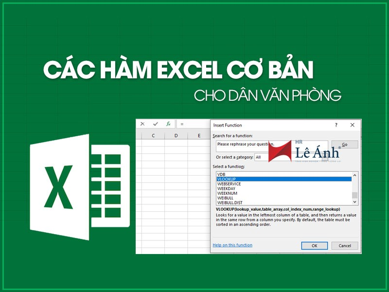 các hàm trong excel 