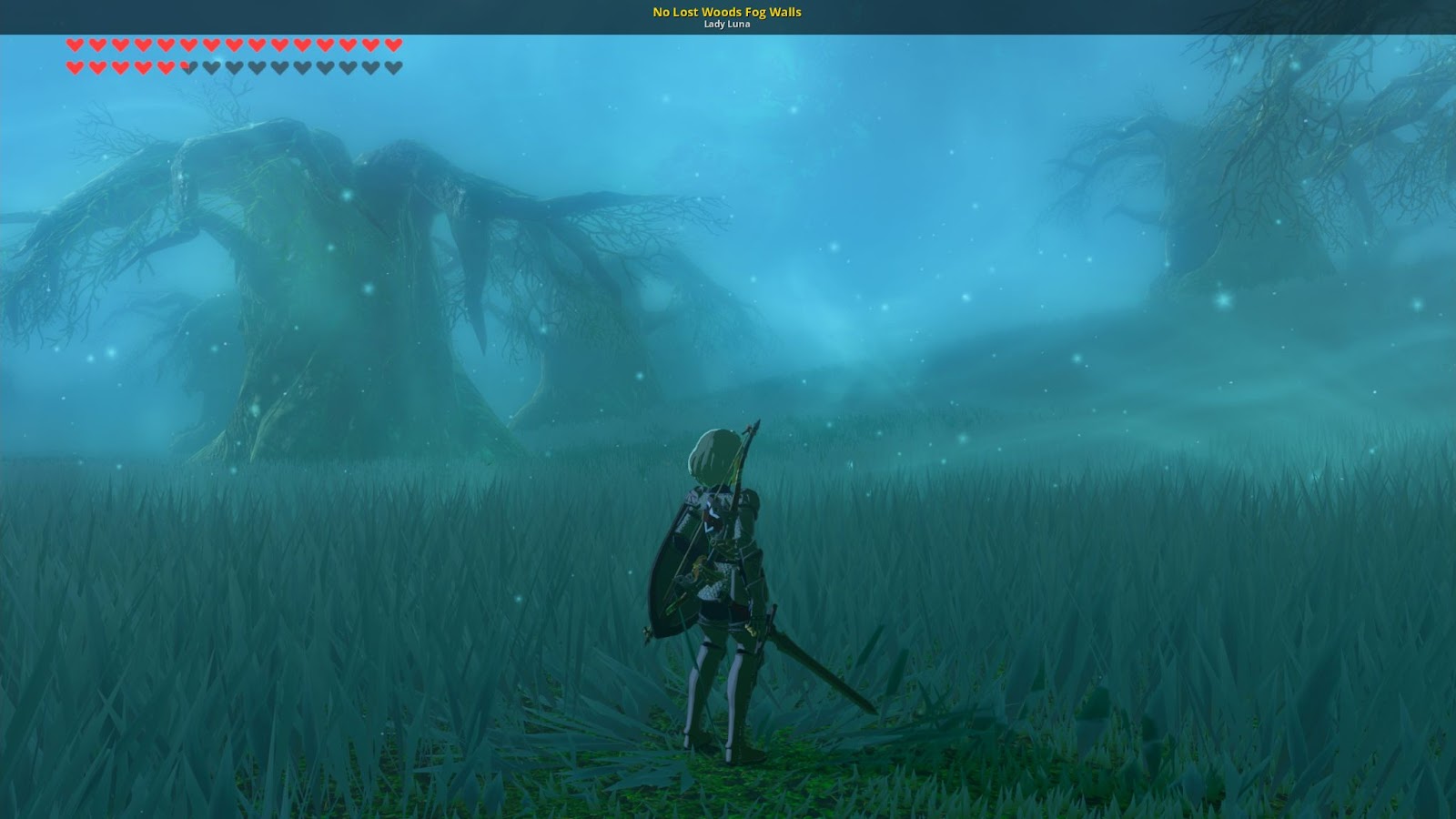  Lost woods  ในเกม The legend of Zelda breathe of the wild  By KUBET