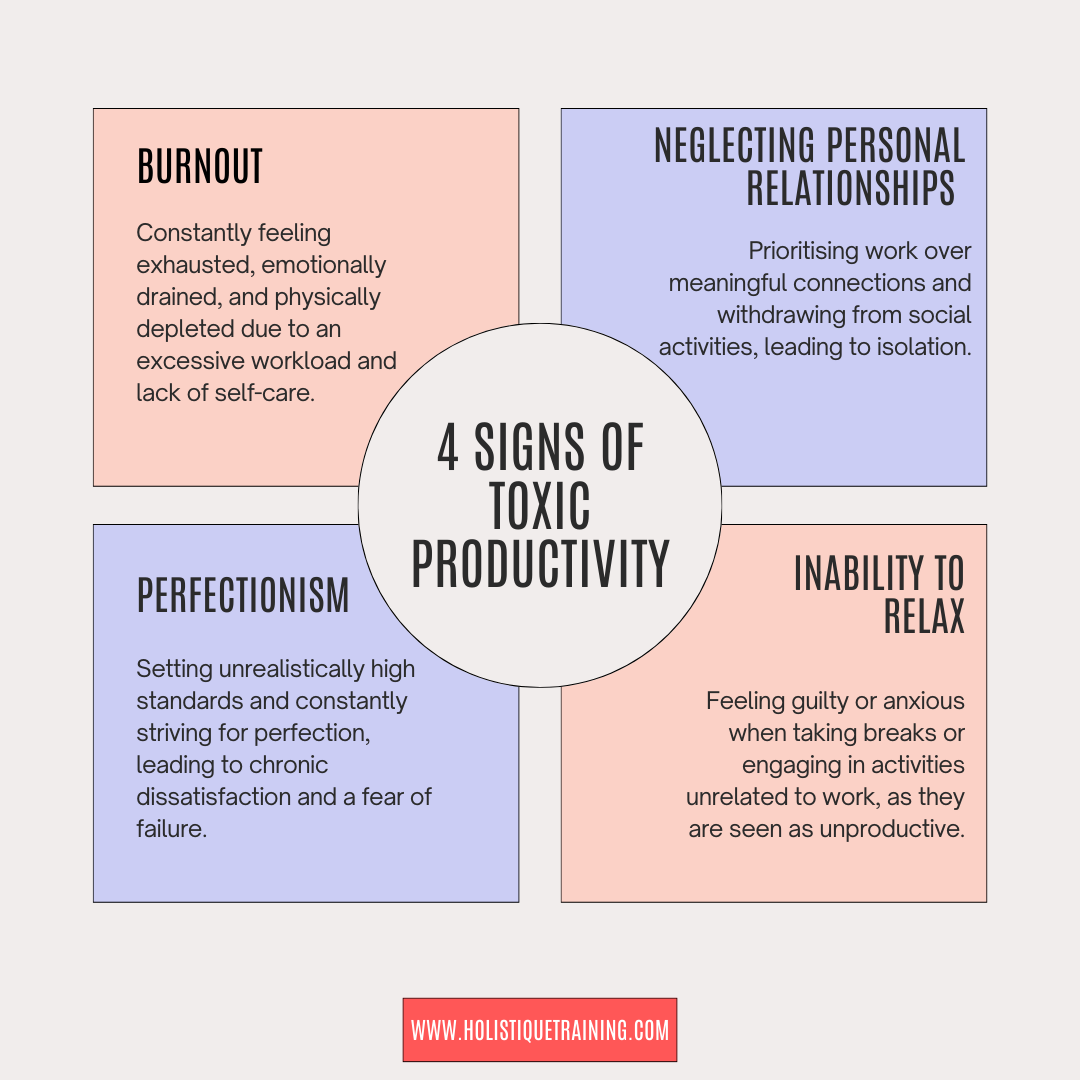 4 Signs of Toxic Productivity