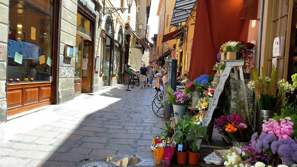 Bologna the old Market