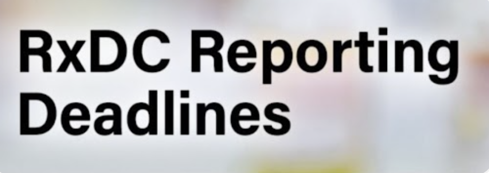 RxDC Prescription Reporting Deadline for employers. Prescription Drug Data Collection.

