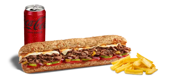 Subway® - Biftek & Peynir Sandviç (30 cm.) Menü