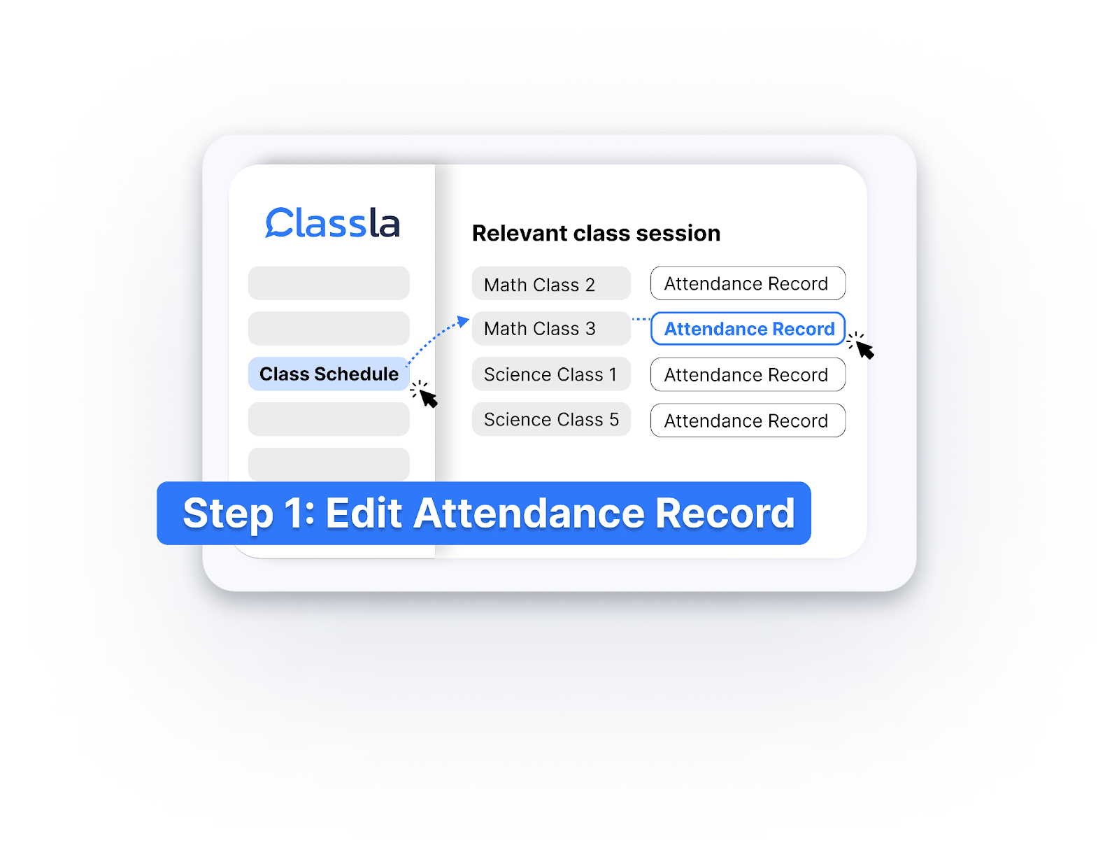Edit Attendance Record