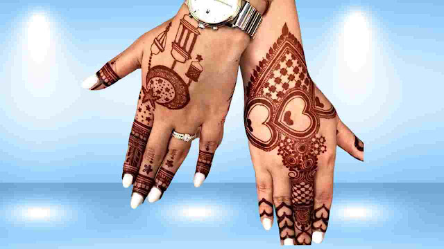 Modern mehndi design