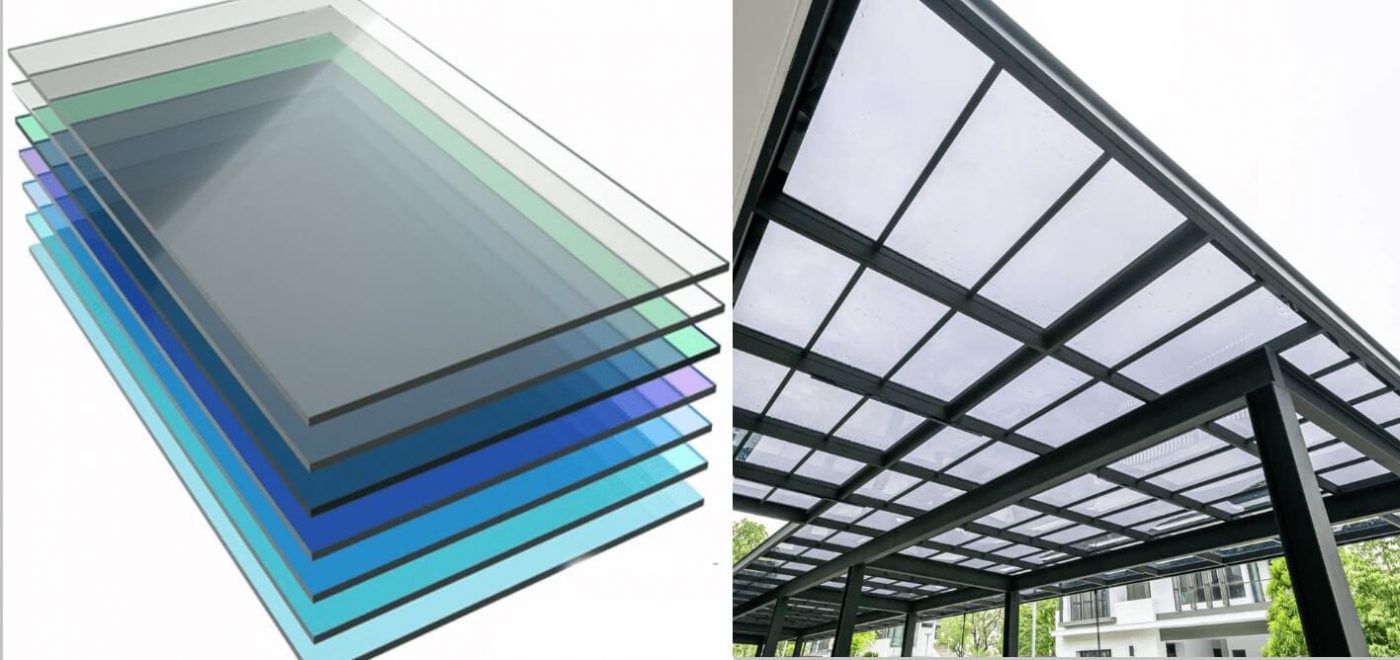 Địa chỉ mua tấm nhựa polycarbonate đặc ruột uy tín, chất lượng