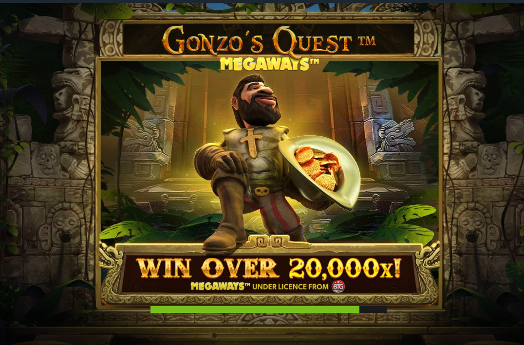 Gonzo’s Quest Megaways（ゴンゾークエストメガウェイズ）