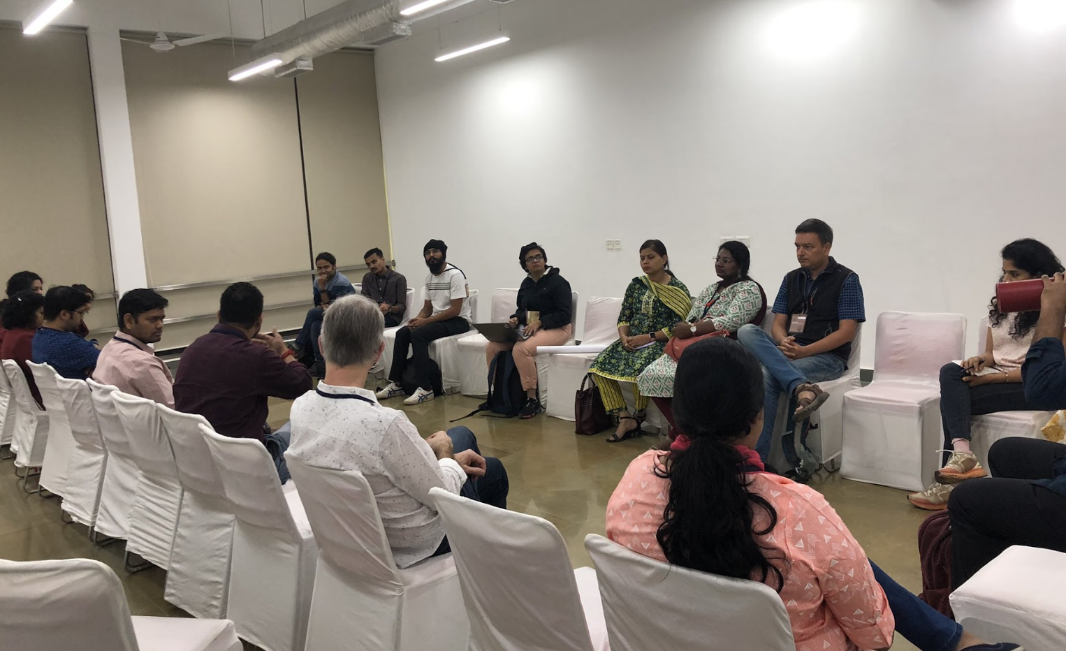 One of the breakout sessions during YIM 2023. Credit: Dhiraj Bhatia