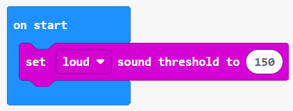 sound sensor microbit