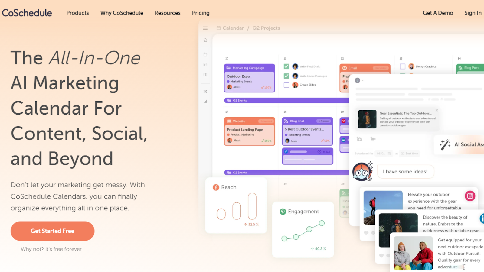 7. CoSchedule: Social Media Marketing Tools