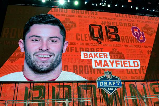 Baker Mayfield was the number one overall pick in the 2018 NFL Draft