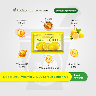 kandungan vitamin c 1000 lemon