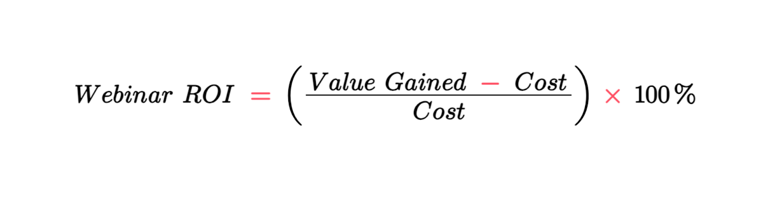 Webinar ROI Calculator: How to Track the Return on Investment of Webinars