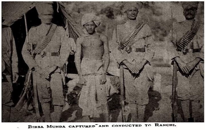 Birsa Munda Captured and Conducted to Ranchi