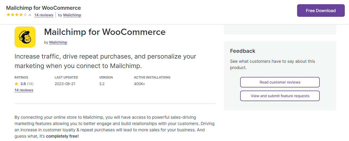 MailChimp - WooCommerce marketing plugin