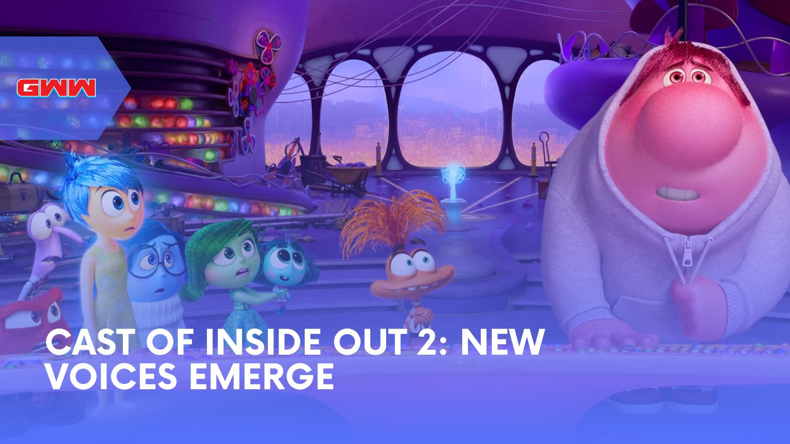 Cast of Inside Out 2: New Voices Emerge"