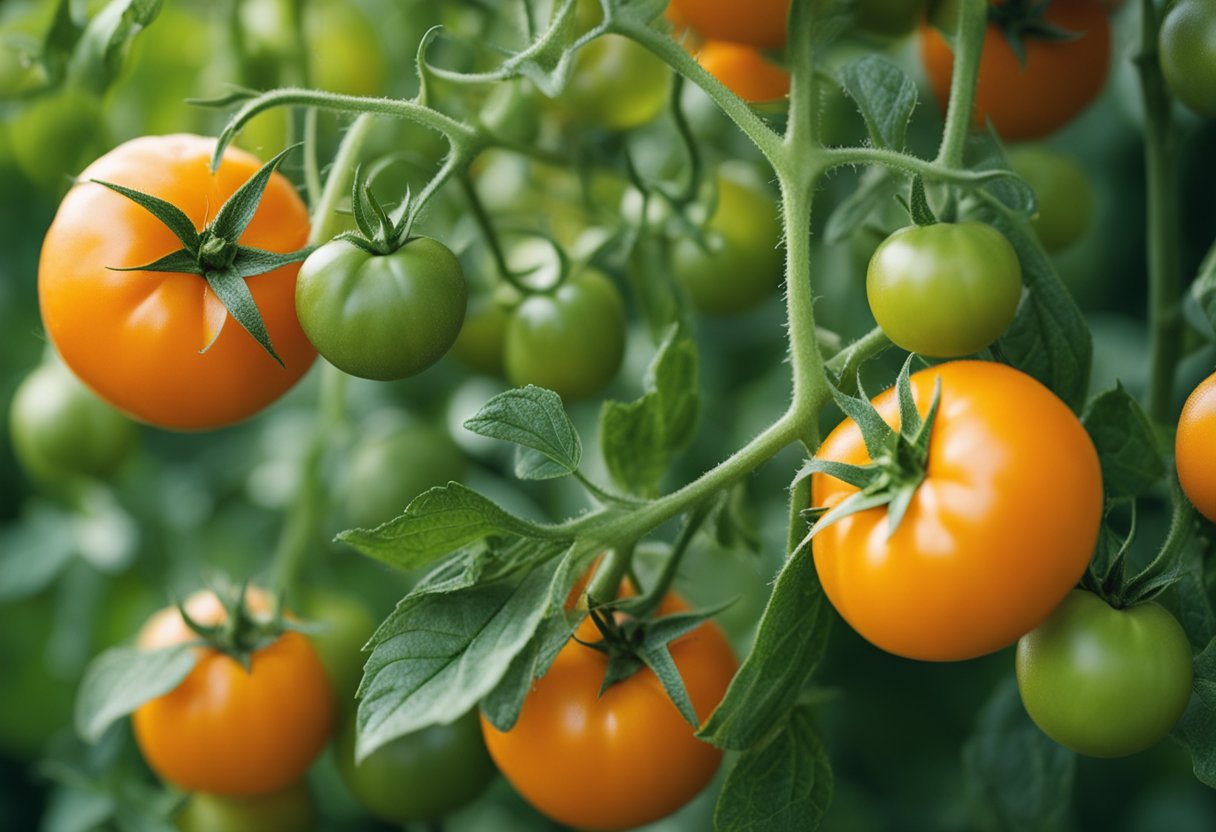 Caring for Orange Russian Tomatoes