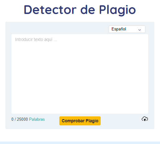 Detector de plagio