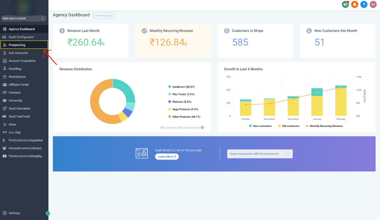 GoHighLevel with Customer Relationship Management (CRM) Platform