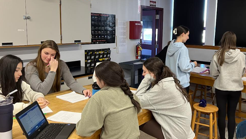  Honors Physics as they replicated velocity to graphs