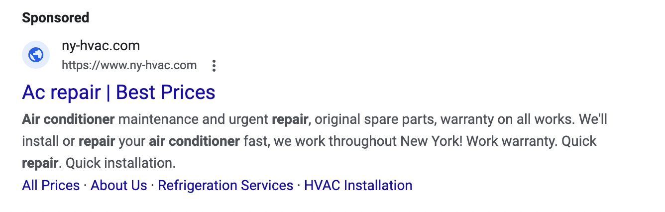 Google Ads Ideas for HVAC Contractors