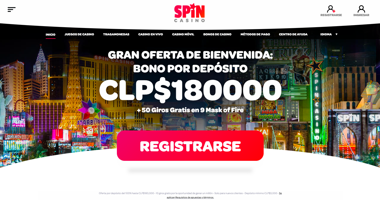 Bono Spin Casino Chile