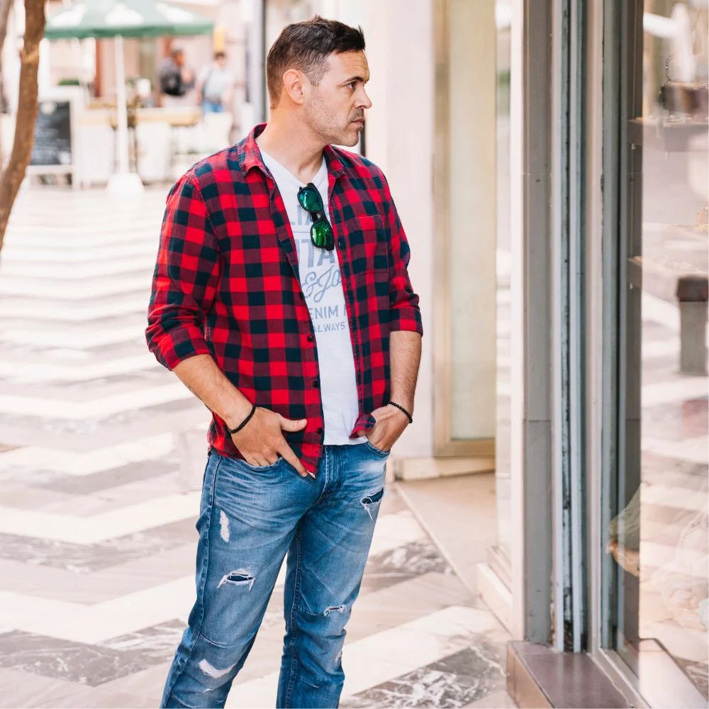 best Men friendly Flannel Jacket