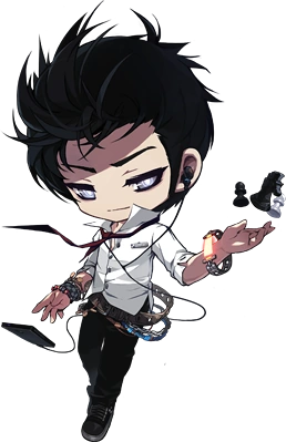 Promotional artwork of Kinesis from MapleStory.