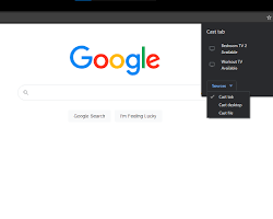 Google Chromecast browser extension casting multiple tabs