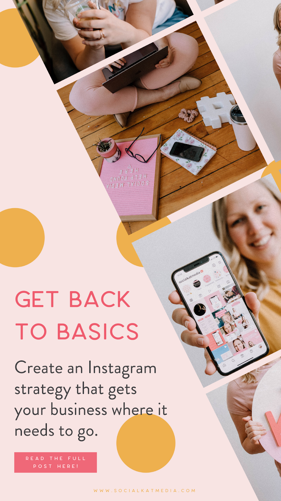 Get back to basics. Create an Instagram strategy that gets your business where it needs to go.
