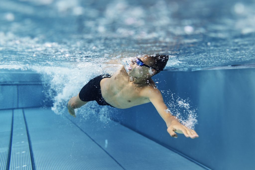 Tác dụng của bơi sải là giúp tăng cường sức khoẻ và giảm căng thẳng hiệu quả