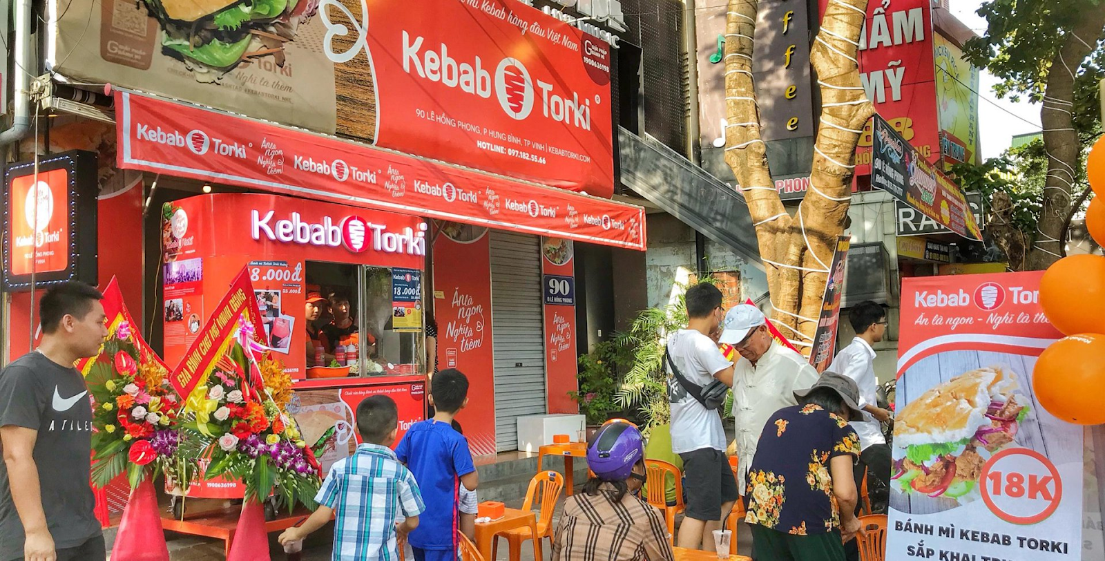 Thương hiệu kebab Torki trên thị trường Việt Nam