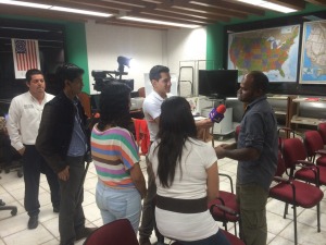 My interview for Azteca Chiapas TV