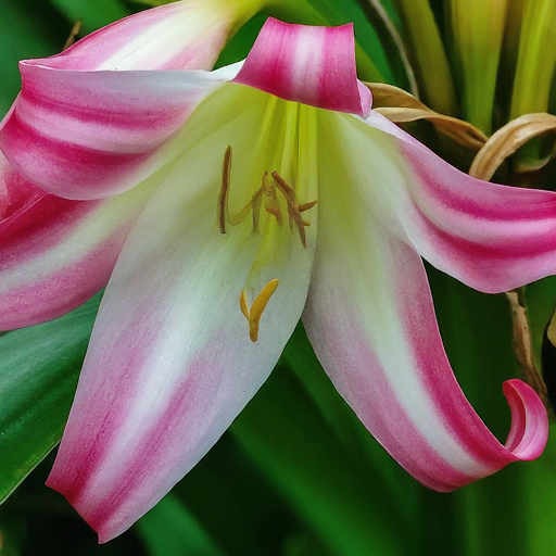 The Dazzling Display: Reveling in Hybrid Crinum Blooms