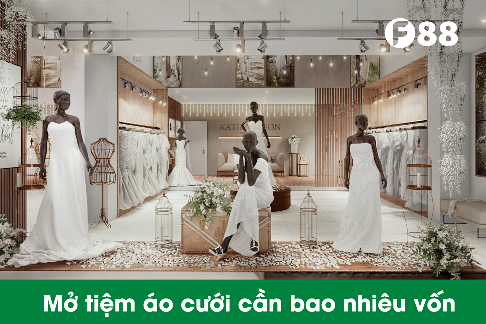 mở tiệm áo cưới cần bao nhiêu vốn