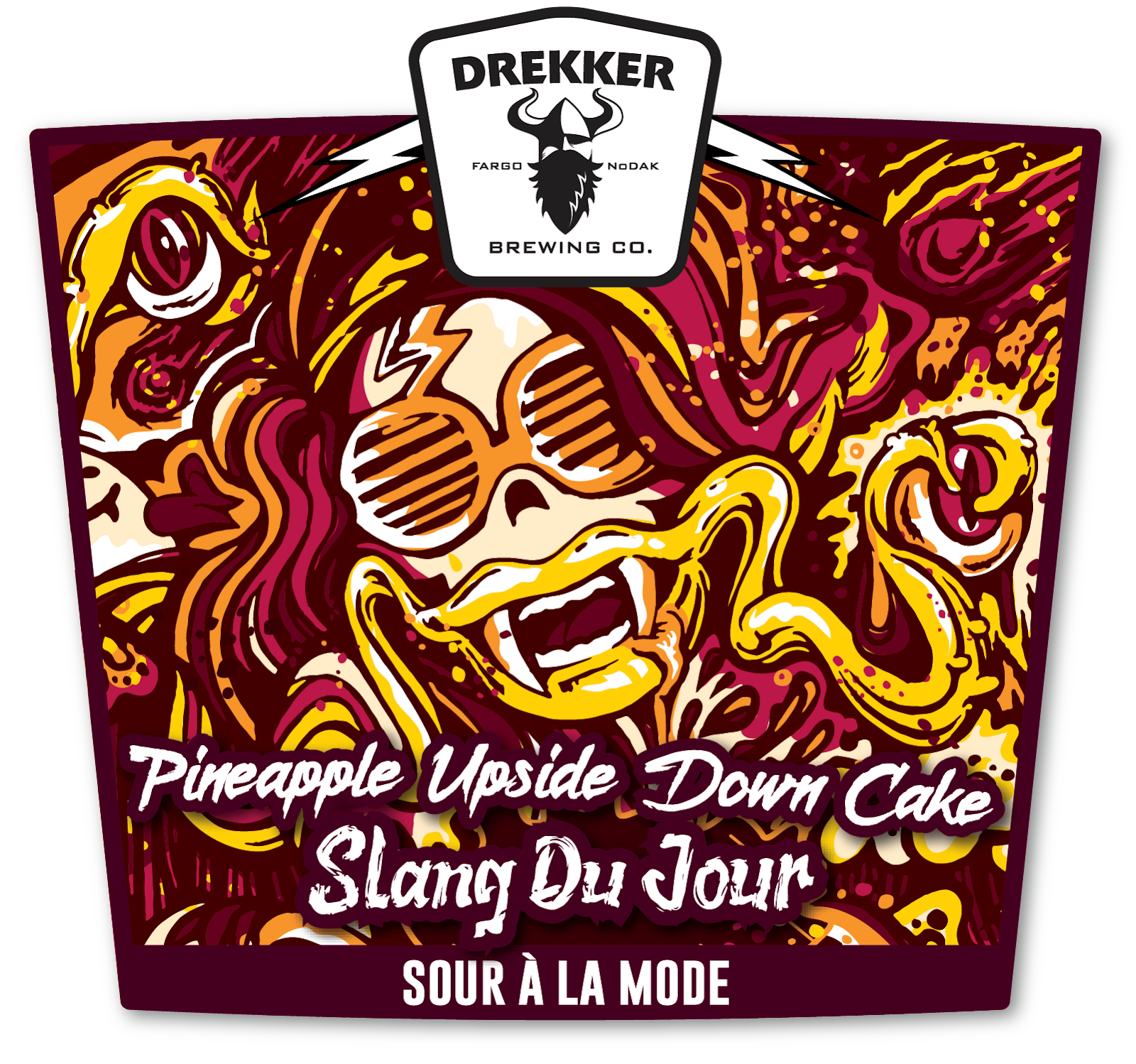 Drekker Slang de Jour Pineapple Upside Down Cake