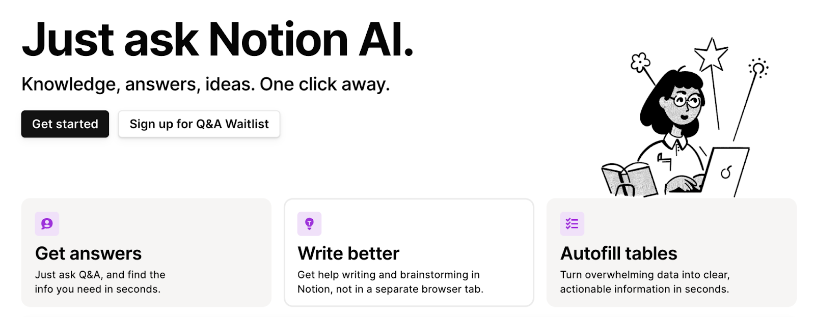 Just ask Notion AI