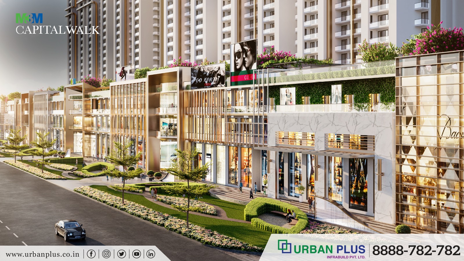 МЗМ CAPITALWALK - Where Luxury Meets Convenience in Sector 113, Gurugram