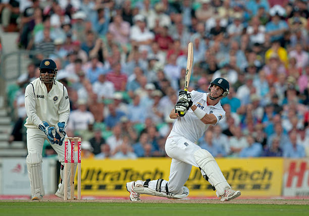 English cricket batting