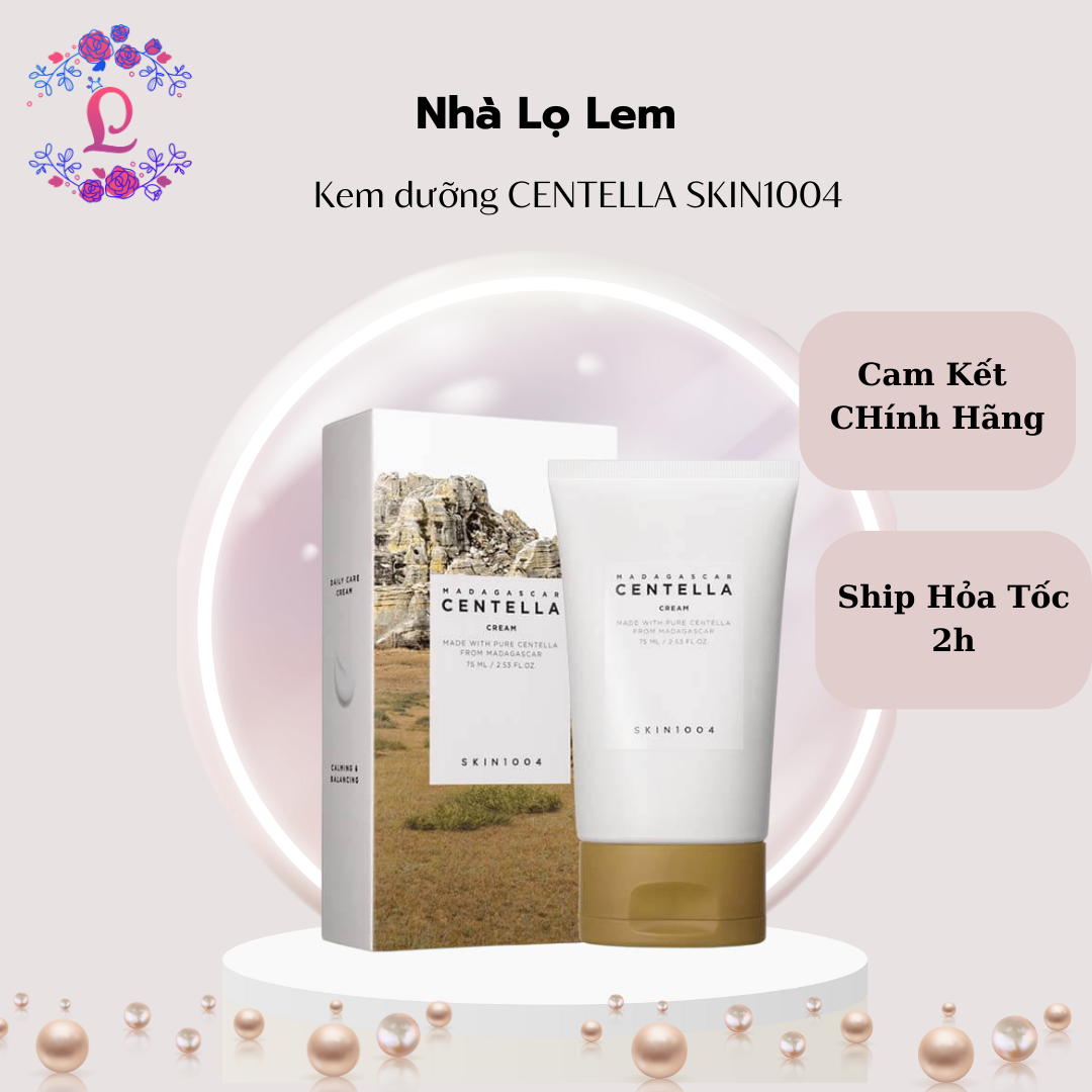 Kem dưỡng ẩm tốt cho da nhạy cảm mụn Centella Skin1004