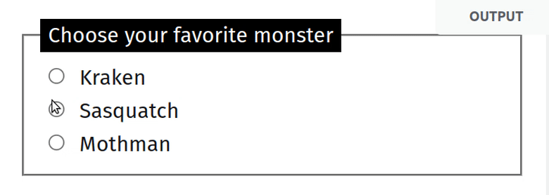 Choose your favorite monster: Kraken - Sasquatch - Mothman