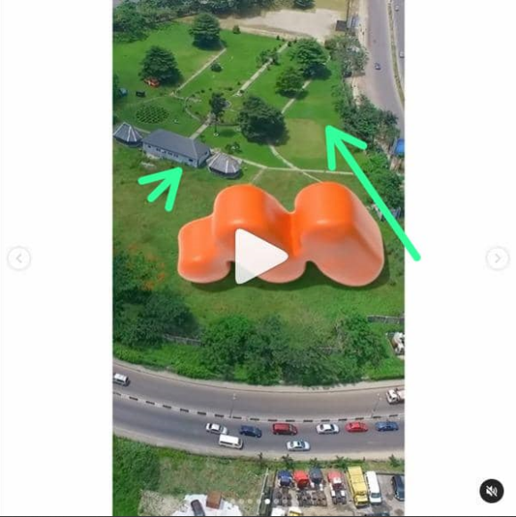 False! Images of “M” balloon found in Nigerian states, photoshopped
